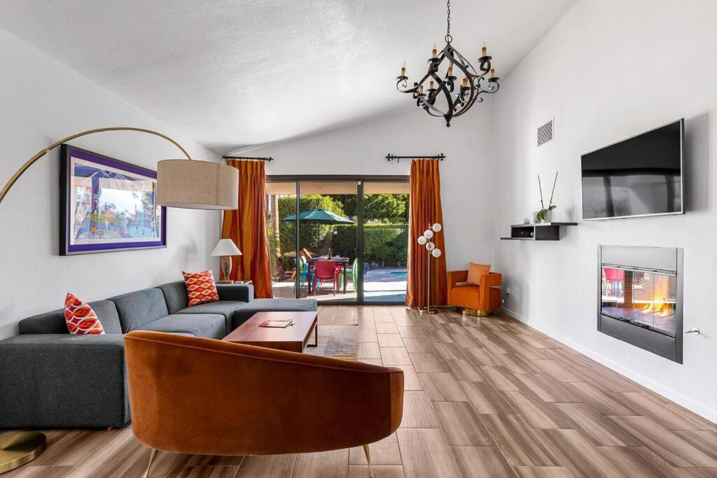 The Sunset House Pool & Spa Palm Springs Ngoại thất bức ảnh