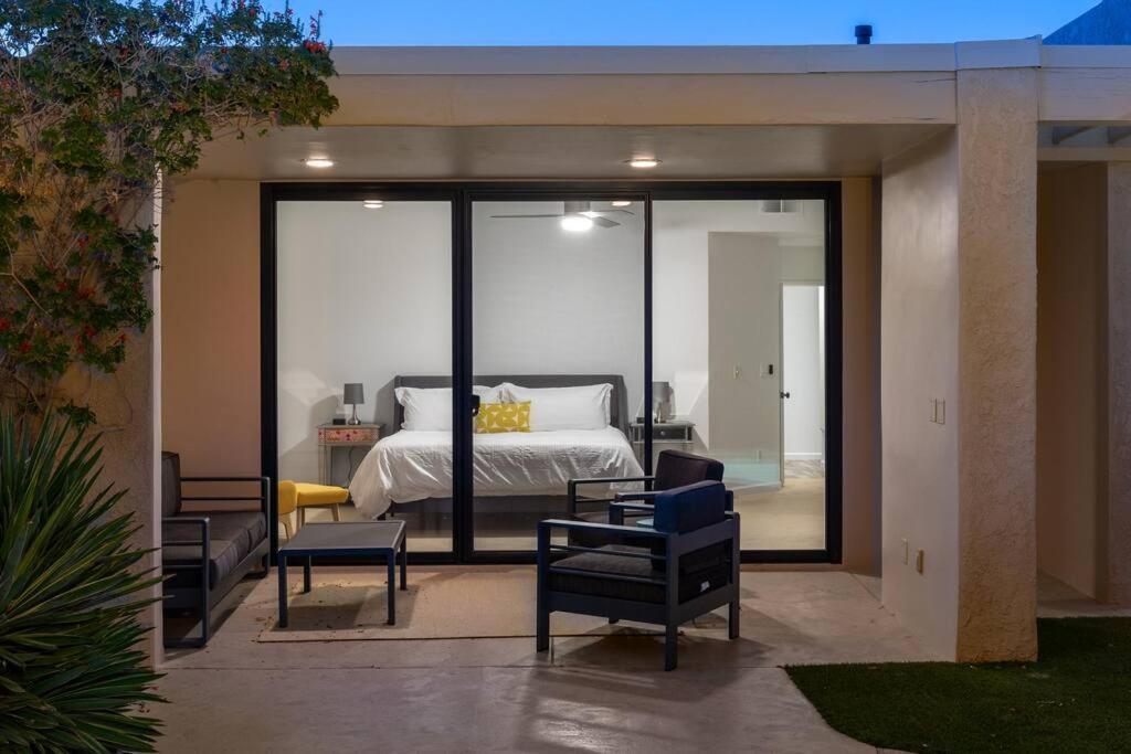 The Sunset House Pool & Spa Palm Springs Ngoại thất bức ảnh