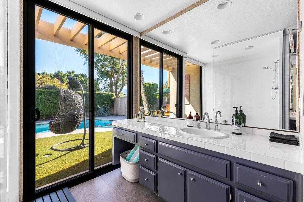 The Sunset House Pool & Spa Palm Springs Ngoại thất bức ảnh