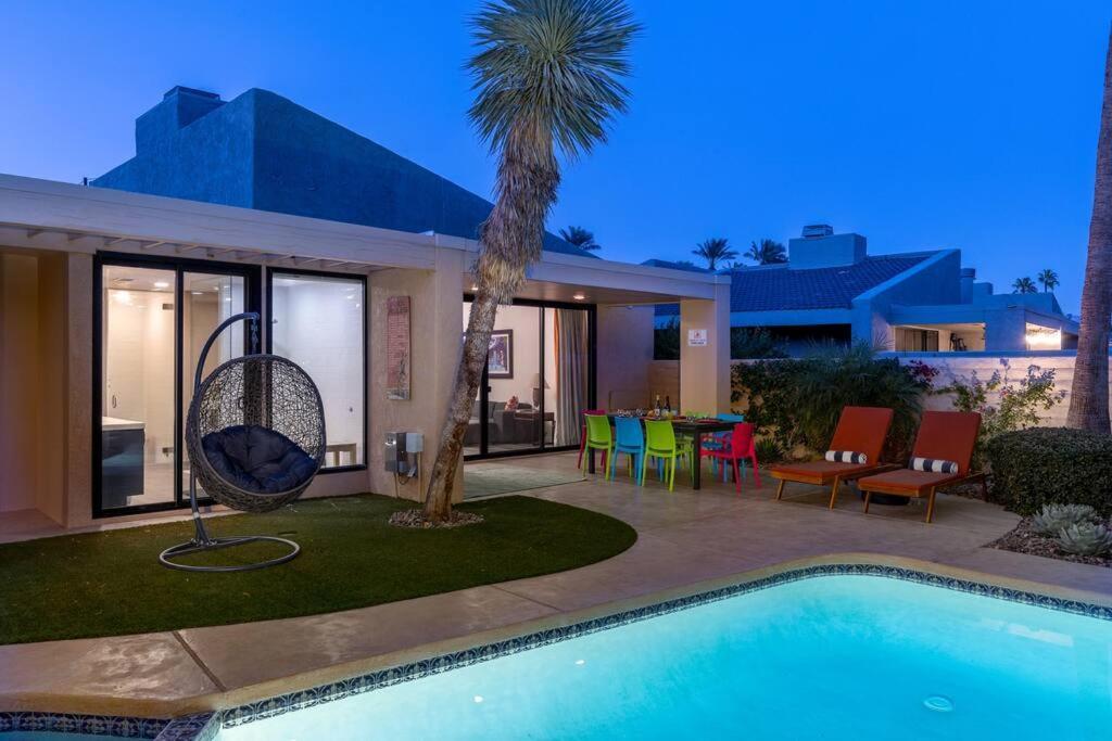 The Sunset House Pool & Spa Palm Springs Ngoại thất bức ảnh